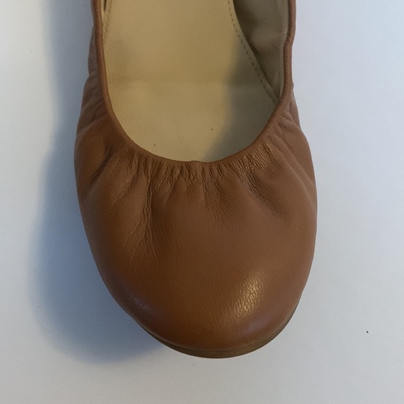 J.Crew Cece leather ballet flats in Tan - Picture 5 of 8